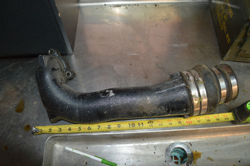 Mercruiser pre alpha 72082 exhaust j pipe with coupling