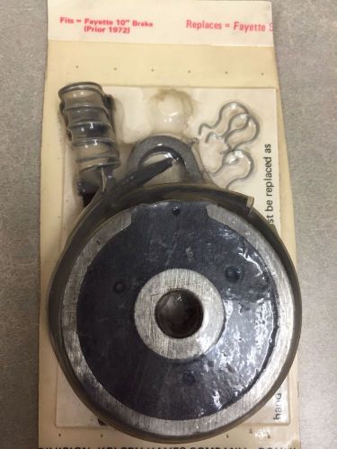 Vintage trailer brake magnet, fayette 10&#034;, prior 1972