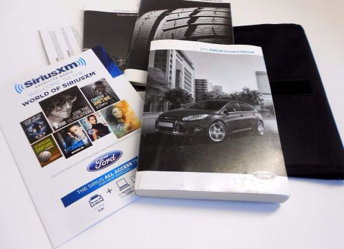 2014 ford focus owners manual  gt lx portfolio