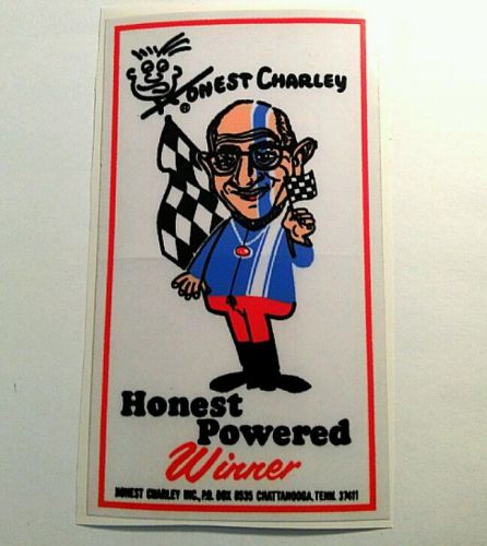 Honest charley sticker decal hot rod rat lowrider vintage look car truck bike