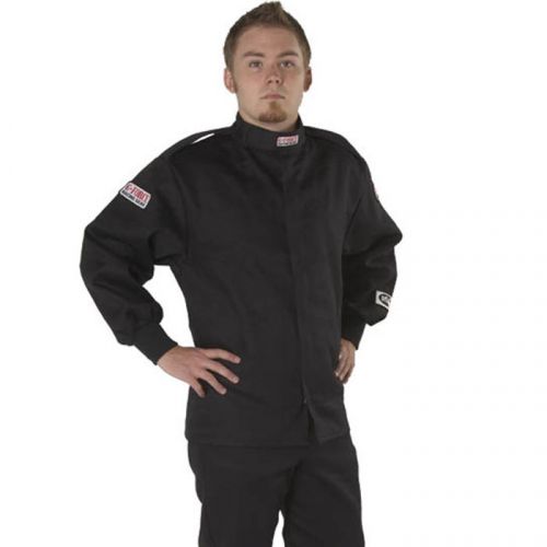 G-force 4126medbk driving jacket gf125 single layer sfi 3.2a/1 medium black