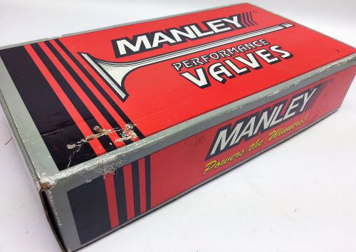 Set of manley 11562 extreme duty series b/b chevy 2.250&#034; intake stainless valves