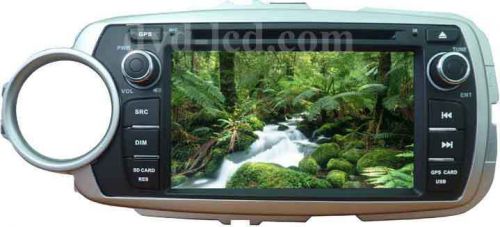 2012 toyota yaris car dvd gps player radio stereo navigation head units ipod tv
