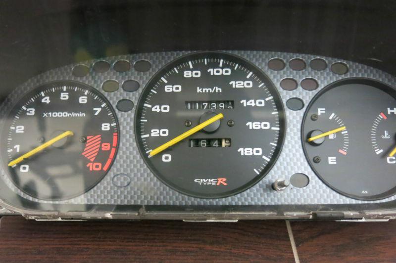 Find JDM Honda Civic TypeR OEM Gauge Cluster Speedometer CTR EK9 EK