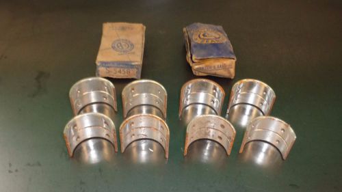 New clawson rod bearing set s-5458 1939 1940 1941 1942 ford 221 flathead