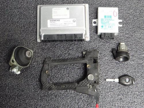 2001-2003 bmw e39 530i complete ews set with dme ecu and locks