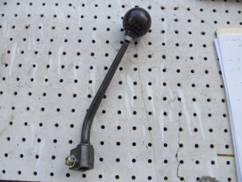 Nascar mid valley transmission shifter with ball str up 10.5&#034;