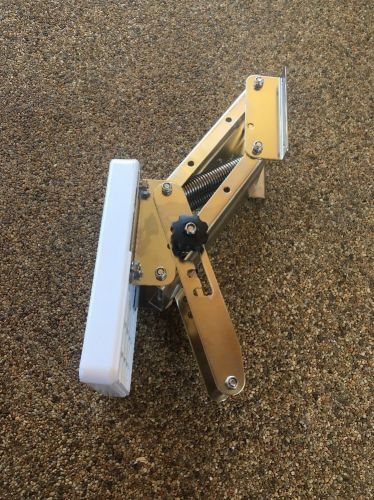 Outboard motor mount bracket mounting board boat trolling dingy marine auxiliary