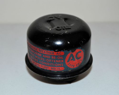 Vintage ac oil breather cap fb-7,gmc,chevy,283,327,blue flame 6,general motors