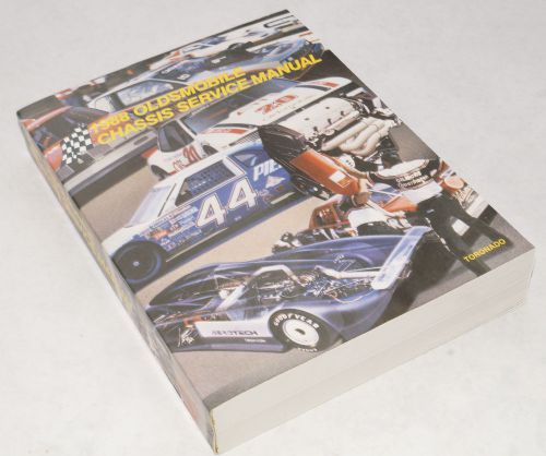 1988 oldsmobile toronado trofeo factory service shop repair manual (36083)