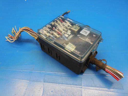 Bmw e24 633csi oem complete fuse box assembly with harness cut 61131369665 *