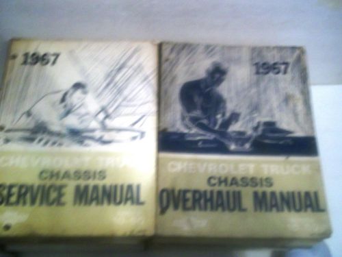 1967 chevrolet pickup truck factory  service&amp;overhaul manuals