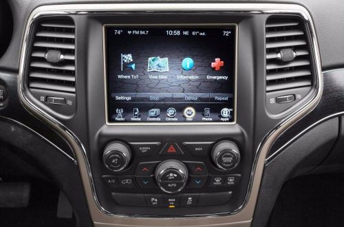 Jeep/chrysler/dodge/grand cherokee uconnect 8.4 genuine navigation activation