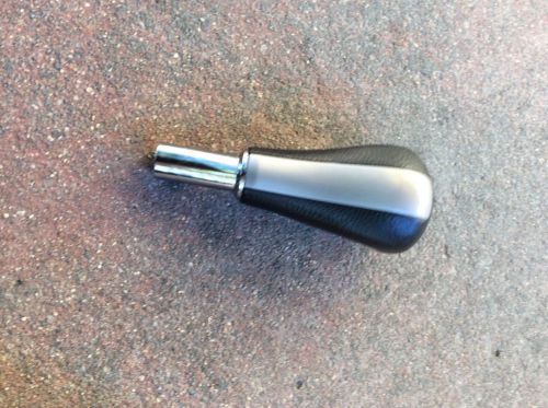 2010-2012 honda accord black leather at shifter knob handle oem