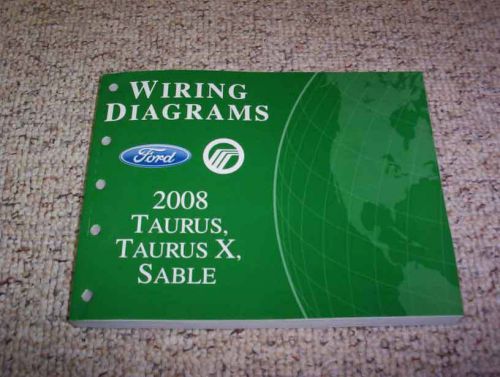 2008 mercury sable electrical wiring diagram manual premier 3.5l v6