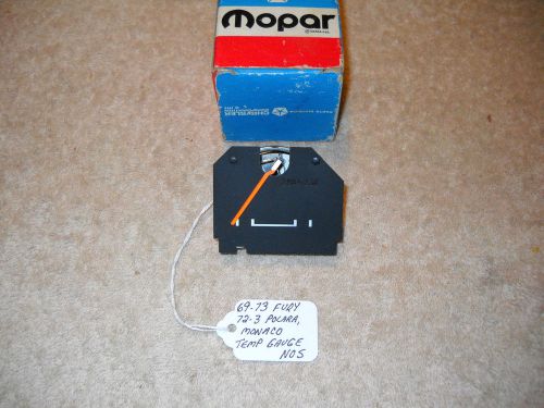 Nos mopar 1969-1973 fury 1972-1973 polara monaco temperature gauge