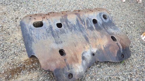 Toyota 4runner / tacoma front skid plate armor rock guard protection dented