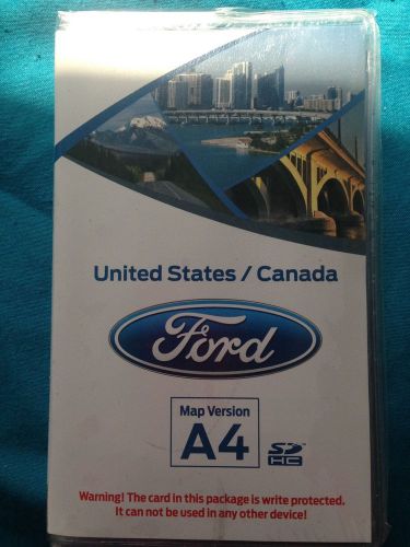 Ford lincoln oem a4 dm5t-19h449- ab map sd card