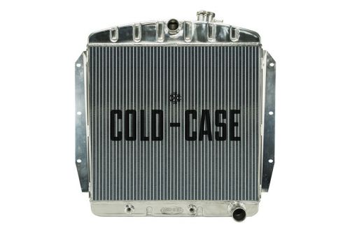 55-59 chevy pickup truck aluminum performance radiator cold case oem tanks