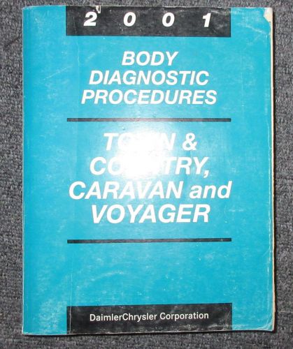 2001 body diagnostic procedures town &amp; country caravan &amp; voyager dodge ply chrys