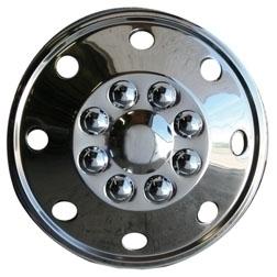Dicor shsd16 16" stainless wheel cover set of 4