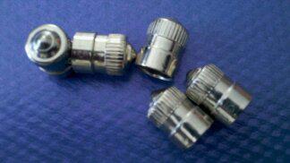Valve stem caps  stainless steal dodge aspen (made in usa)