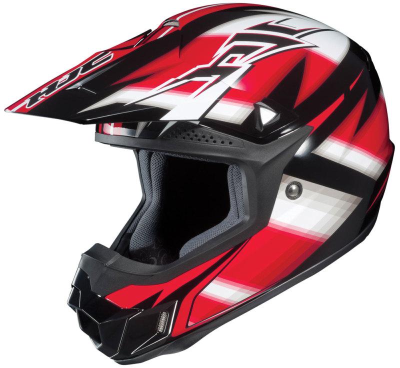 Hjc cl-x6 spectrum red motorcycle helmet size large
