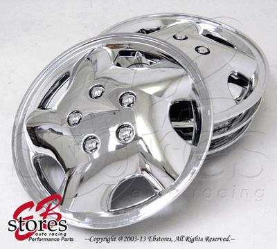 14" inches chrome hubcap style#852- 4pcs set of 14 inch wheel skin cover hub cap
