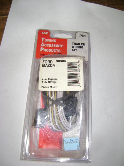 Tap towing accessorie products (ford/mazda) pn30305-- save 50% closeout sale!!!!