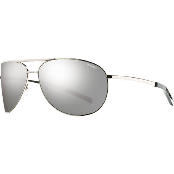 Silver/polar platinum smith optics serpico polarized sunglasses