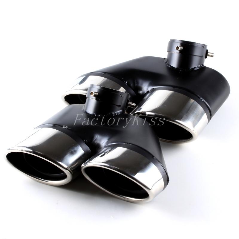 New 01-05 benz amg muffler dual tips fit s-class w220 s430 s500 