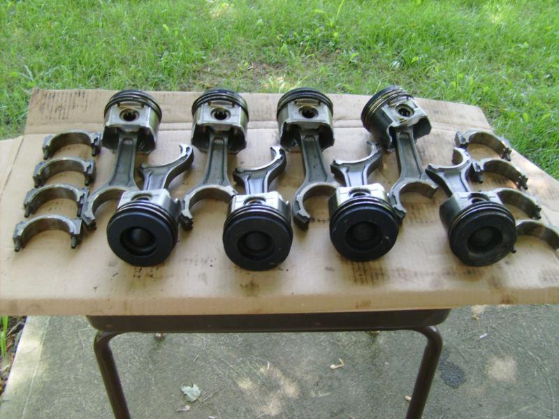 Ford 6.0 turbo diesel powerstroke pistons/rods 2006 complete matched set of 8