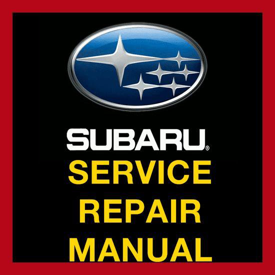 Subaru official factory service repair manual * many models / years * workshop