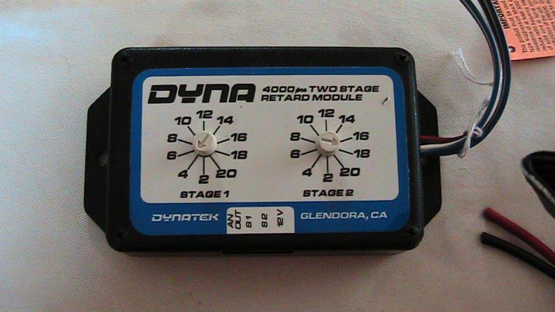 Dyna two stage retard module harley davidson drag bike twin cylinder ignition