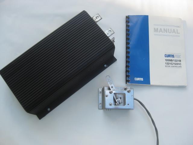 Find Electric Vehicle Controller and Throttle Curtis PMC 1221C-7401 72
