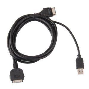 Cd-iu201s pioneer avh-8450bt p8490bt p8400bh adapter cable for ipod ipad iphone&
