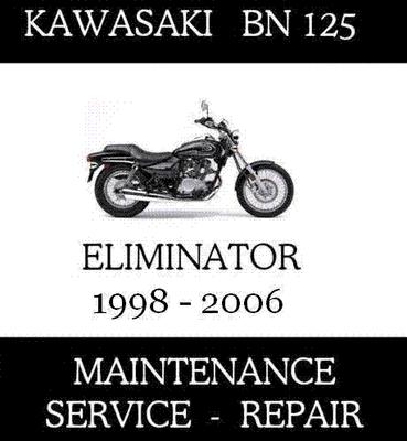 Kawasaki bn125 eliminator bn 125  service repair maintenance rebuild manual