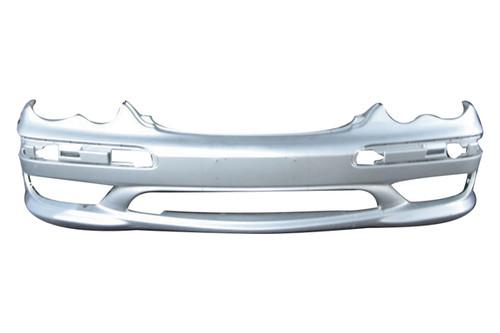 Replace mb1000153 - 2002 mercedes c class front bumper cover factory oe style