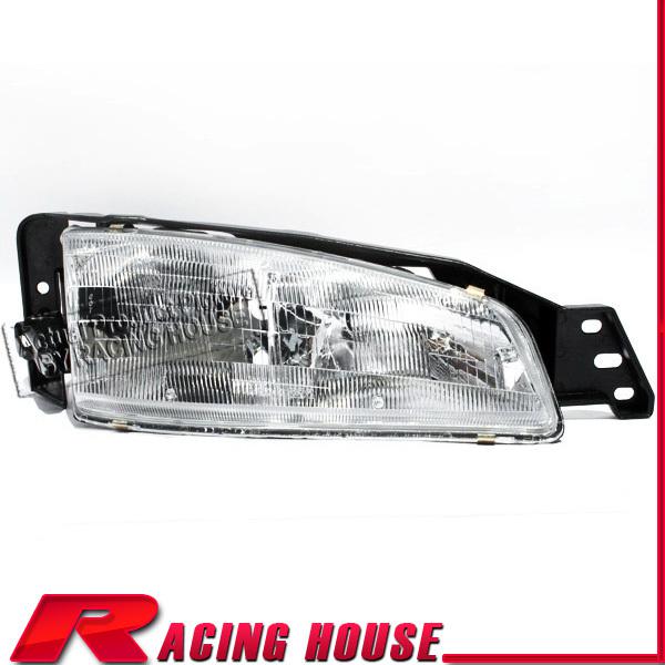 Passenger side head light lamp right 1992 pontiac grand am gt replacement clear