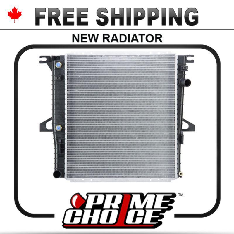 New direct fit complete aluminum radiator - 100% leak tested rad for 2.3l
