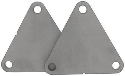 Allstar motor mount pads steel .250" thickness frame mount pair all38090