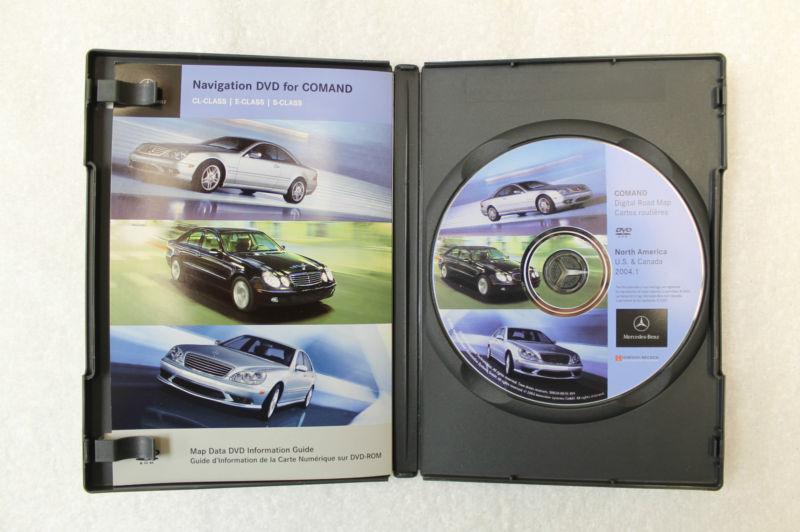2004 mercedes cl/e/s class navigation dvd software