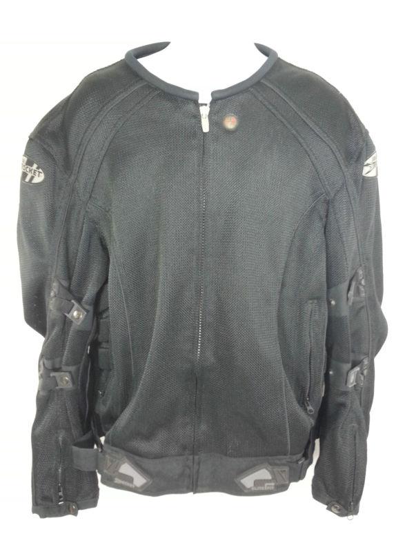 Joe rocket phoenix 4.0 men's 2xl xxl textile armor motorcycle riding jacket
