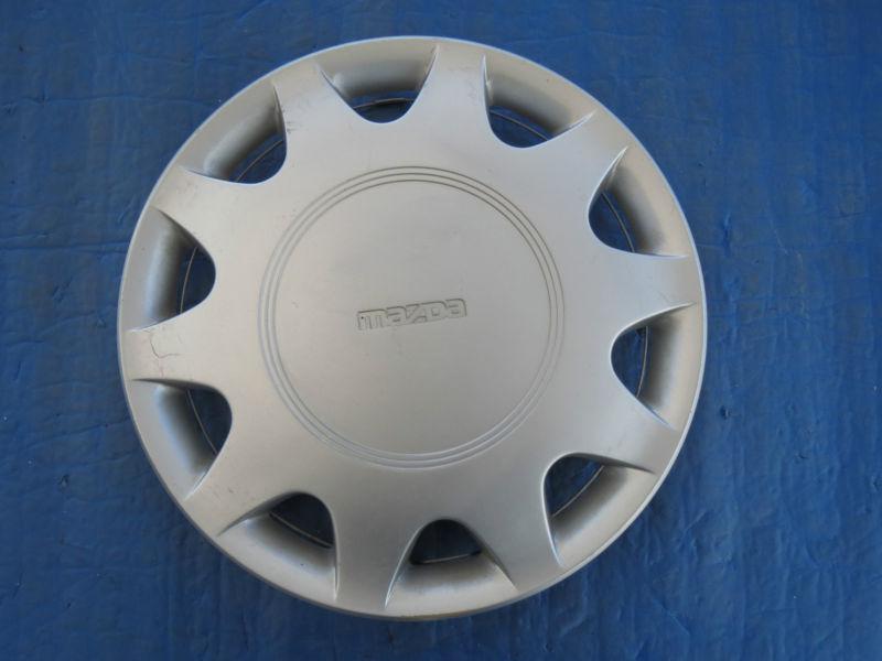 1 used 90 91 92 93 94 mazda 323 protege hubcap wheel cover 13" oem 56518 si1