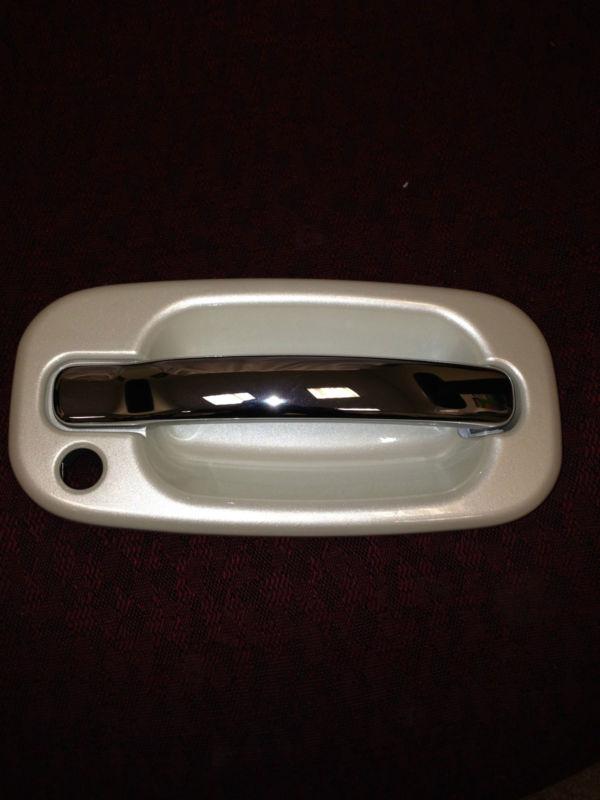 New cadillac escalade door handle passenger front silverado sierra gm chrome