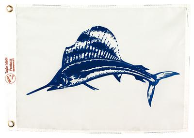 Taylor 2818 flag 12inx18in nylon sailfish