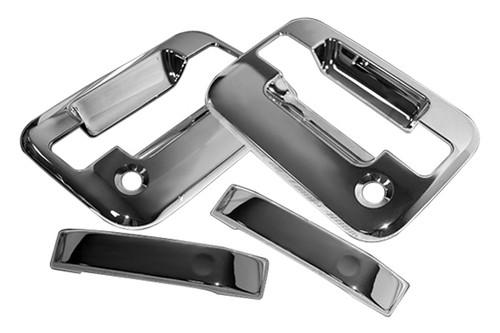 Ses trims ti-dh-167 04-13 ford f-150 door handle covers truck chrome trim 3m abs