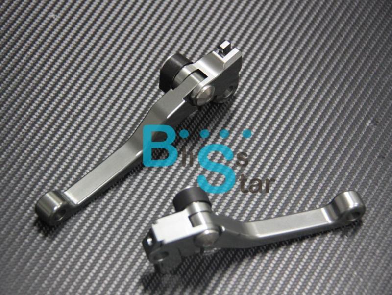 Cnc pivot brake clutch lever set fit honda cr crf 125r 250r  h2