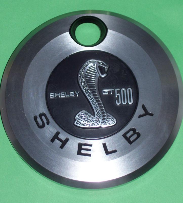 Find 20052009 FORD MUSTANG COBRA SHELBY LOGO FAUX GAS CAP OUTER TRIM