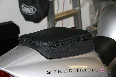 Rear seat tail bag for triumph speed triple 2002-2004
